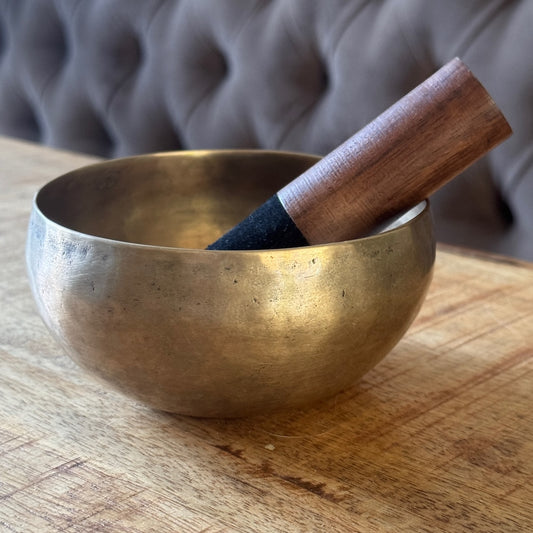 Antieke klankschaal klein 4009 zijkant