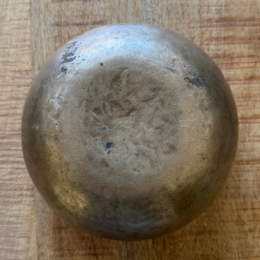 Antique buddha bowl bottom