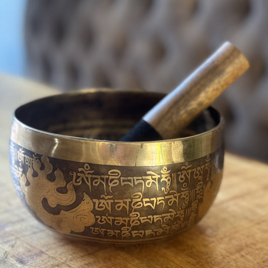 Klankschaal ogen van Boeddha