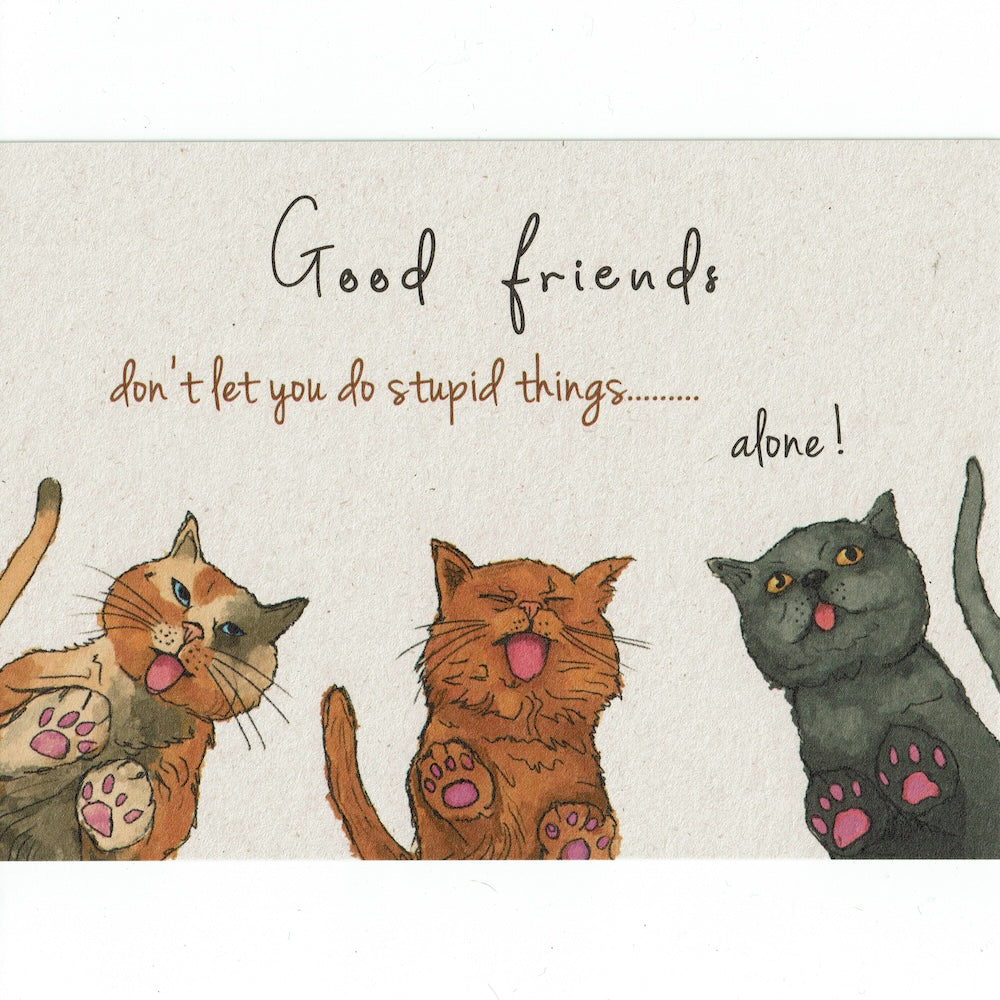 Postkaart Good friends