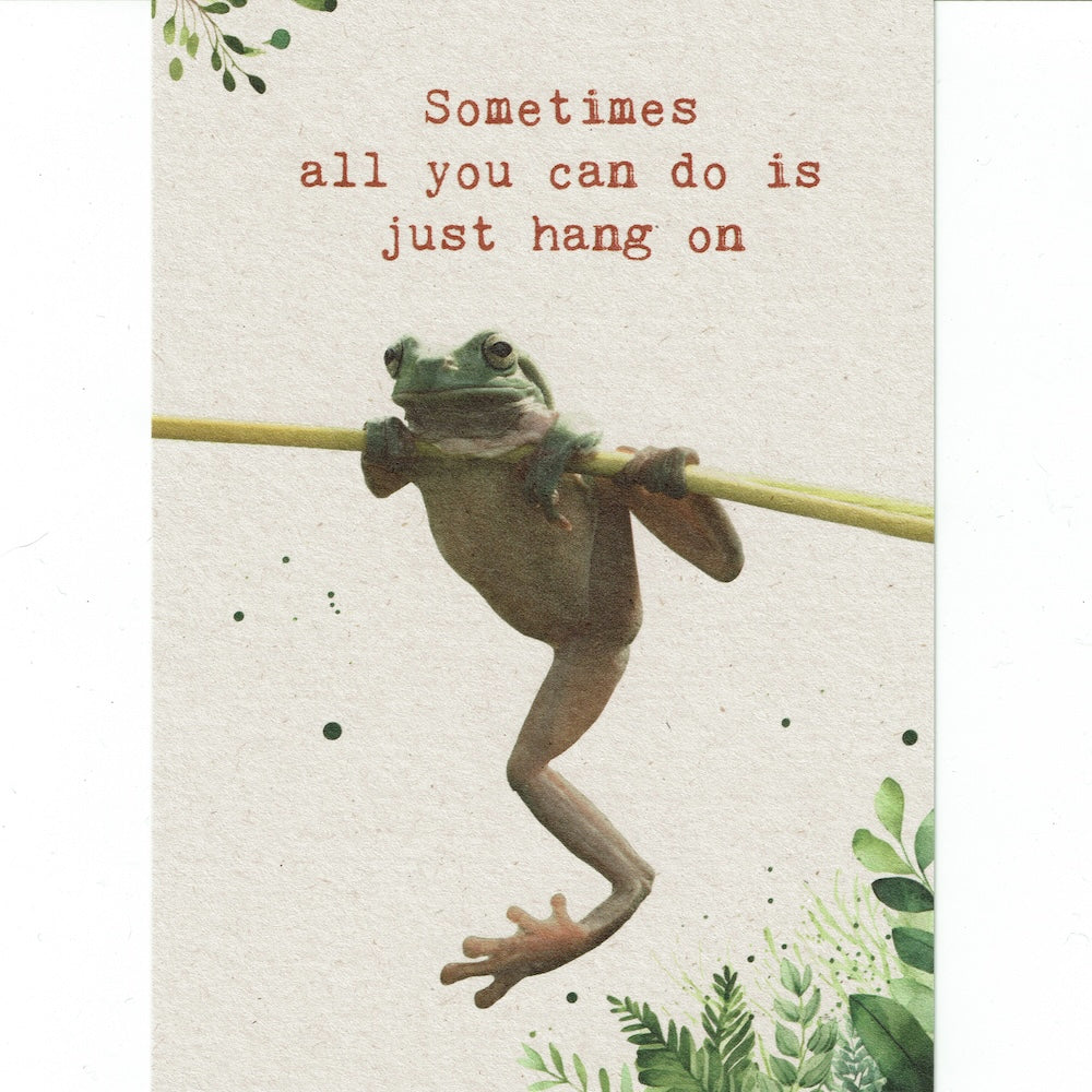 Postkaart Sometimes all you can do