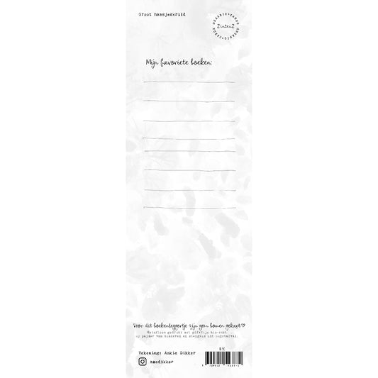 Boekenlegger Groot Kaasjeskruid