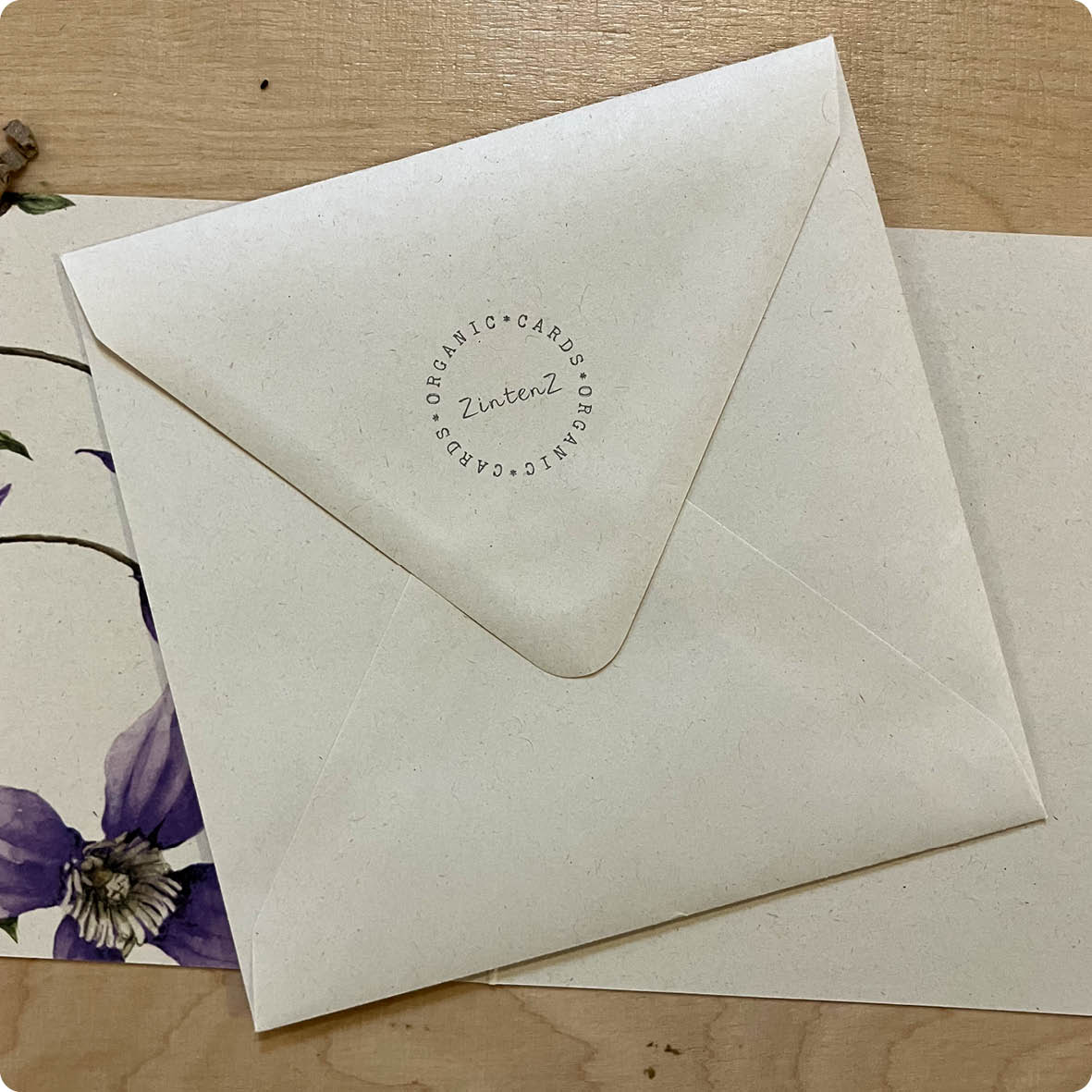 Duurzame enveloppen vierkant