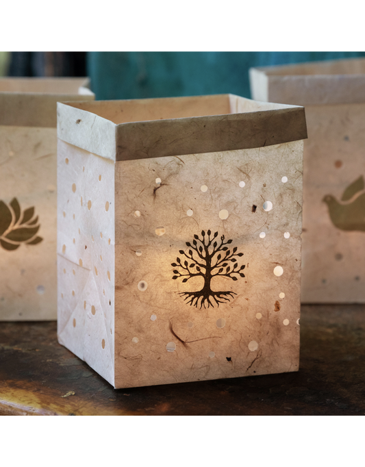 Postkaart kaars per post versturen