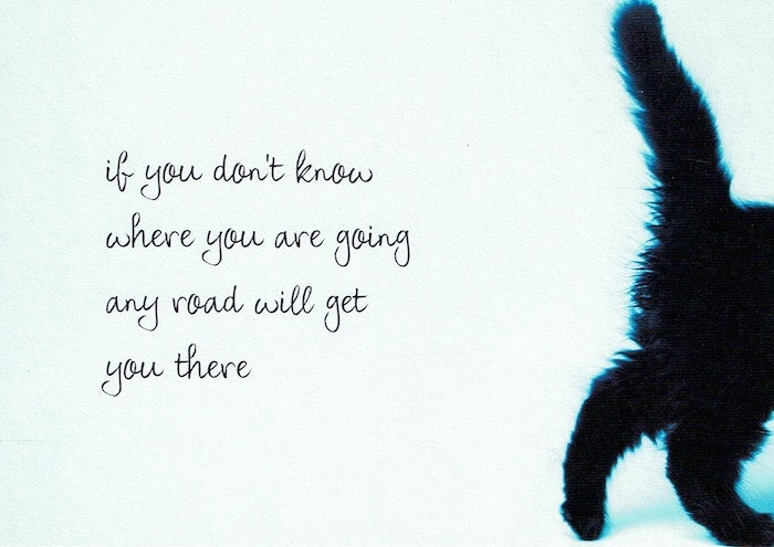 Postkaart If you don't know where