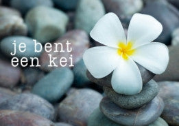 Postkaart Je bent een kei