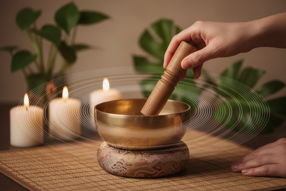 Hoe gebruik je een klankschaal?