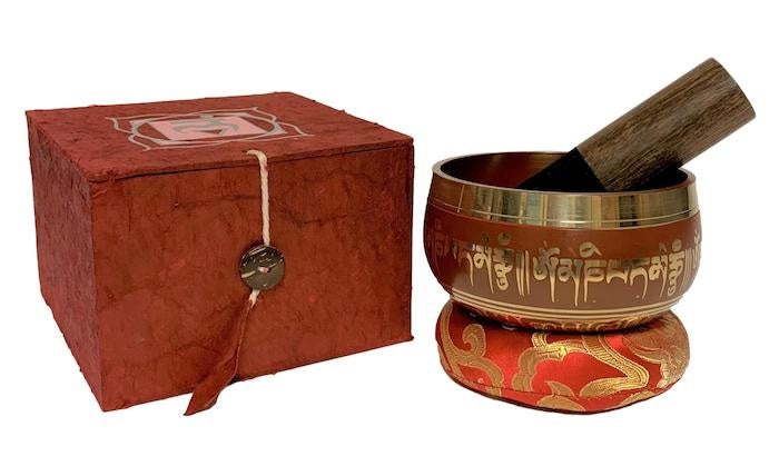 Klankschaal cadeauset Lotus