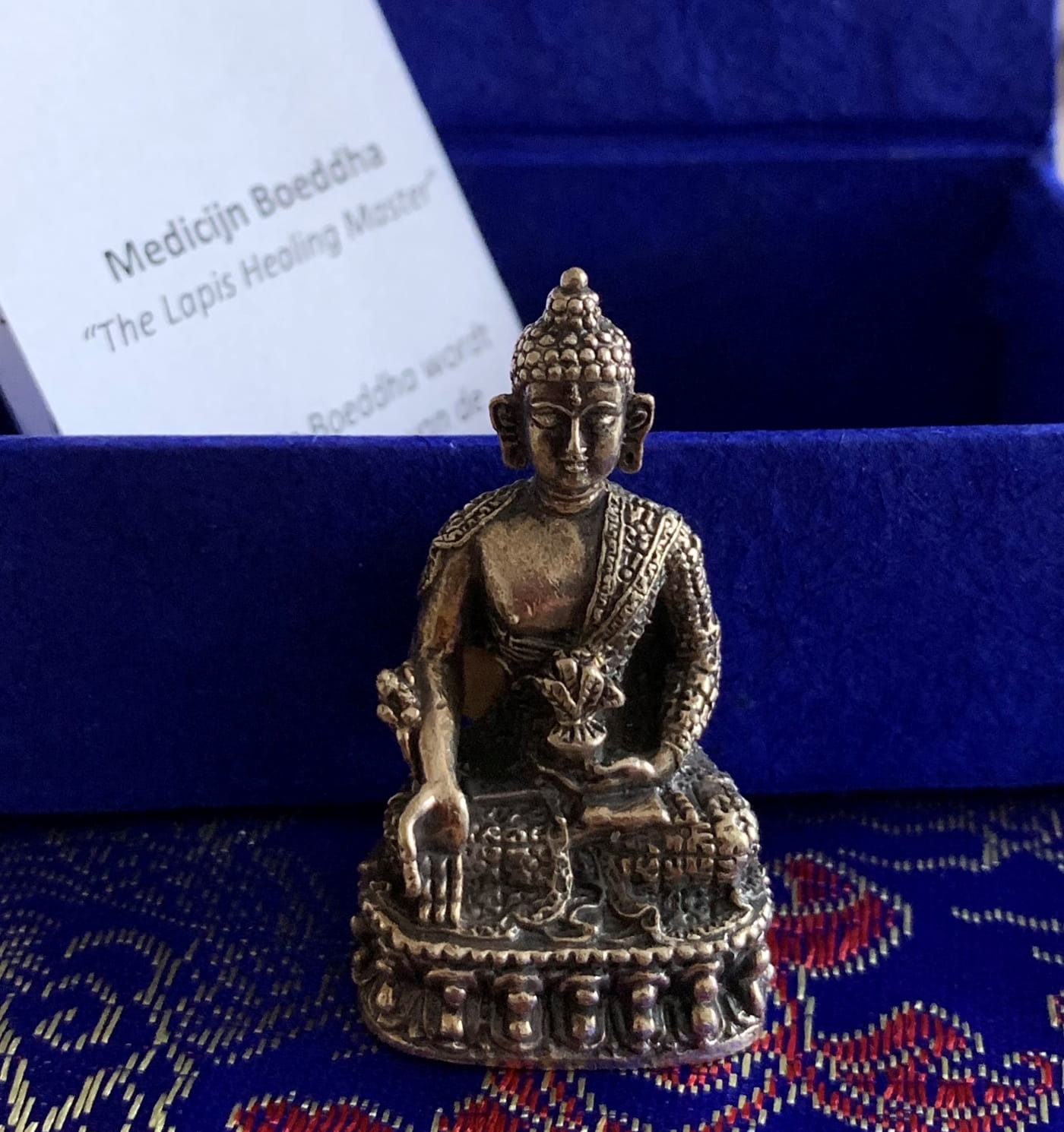 Altar statue Medicine Buddha