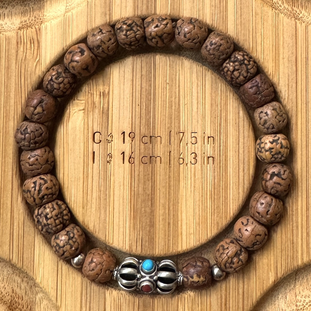 Armband Vajra rudraksha