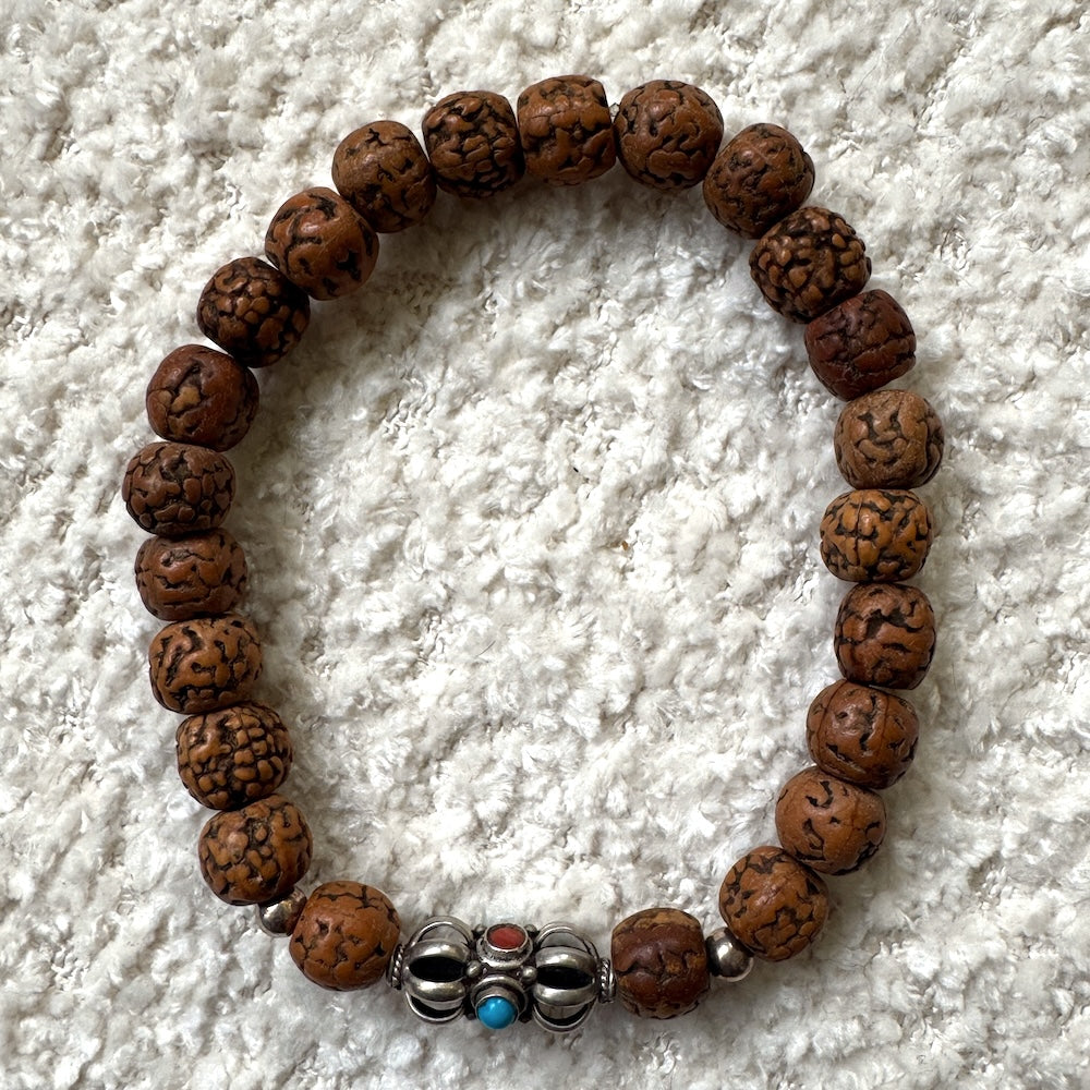 Armband Vajra rudraksha