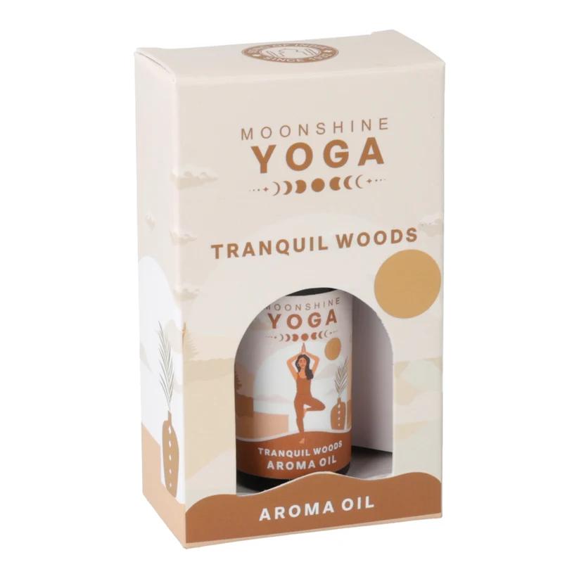 Geurolie Moonshine Yoga Tranquil Woods verpakking