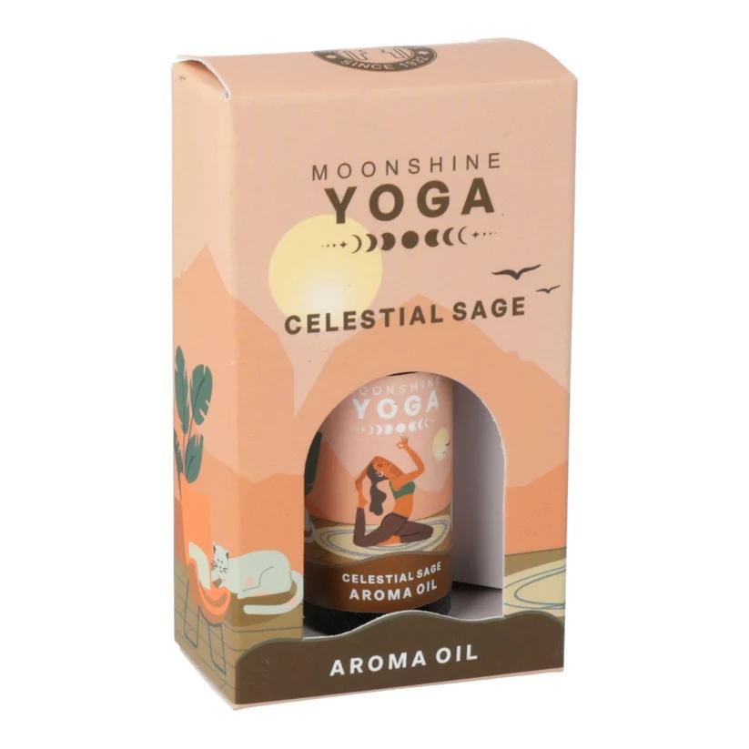Geurolie Moonshine Yoga Celestial Sage verpakking