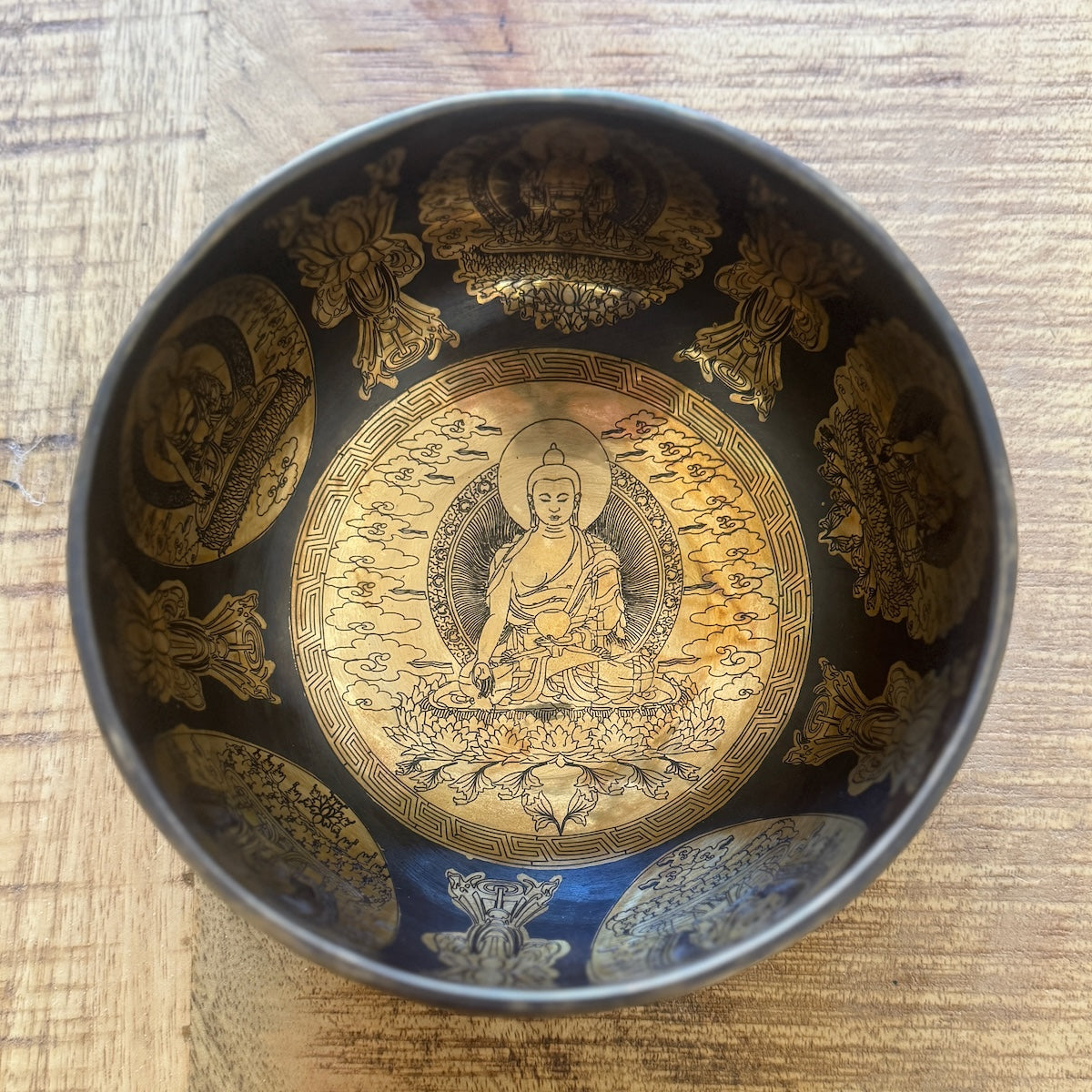 Klangschale Pancha Buddha