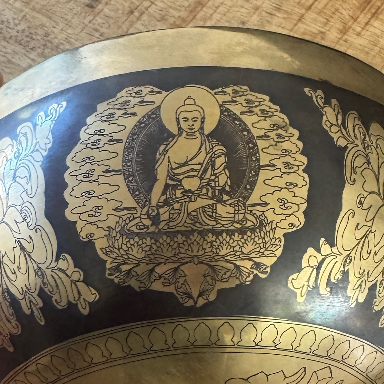Klangschale Pancha Buddha