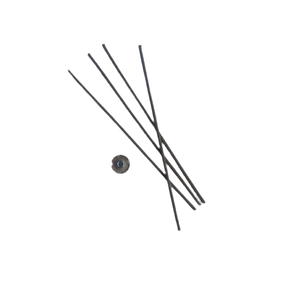 Nepalese wierook zonder bamboe met houdertje van hout