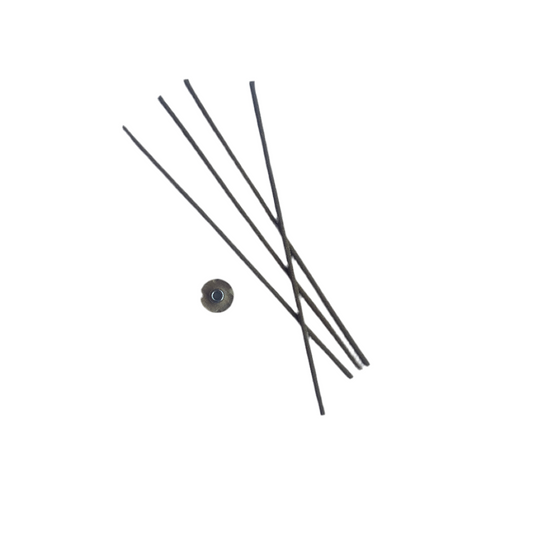 Nepalese wierook zonder bamboe met houdertje van hout