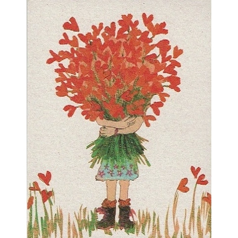 Notitieblok bos bloemen