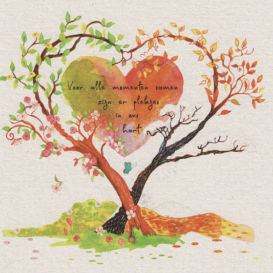 Postkaart Voor alle momenten samen