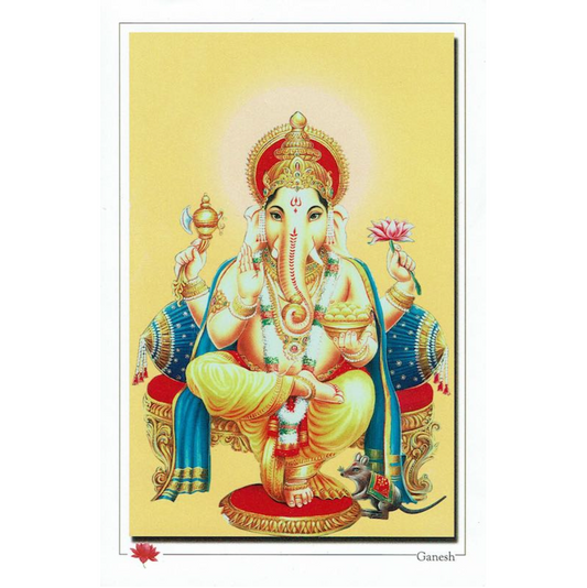 Postkaart Ganesha