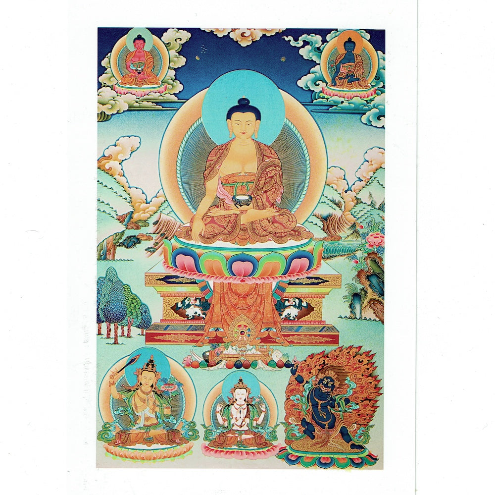 Postkaart Shakyamuni