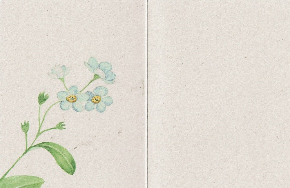 Postkaart Ik denk aan je