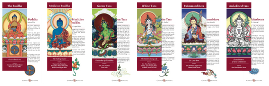 Thangka Bookmarks by Carmen Mensink