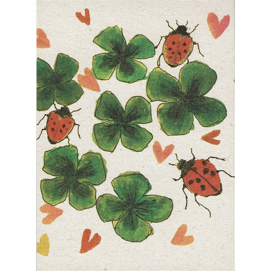 Klein blocnote Geluk