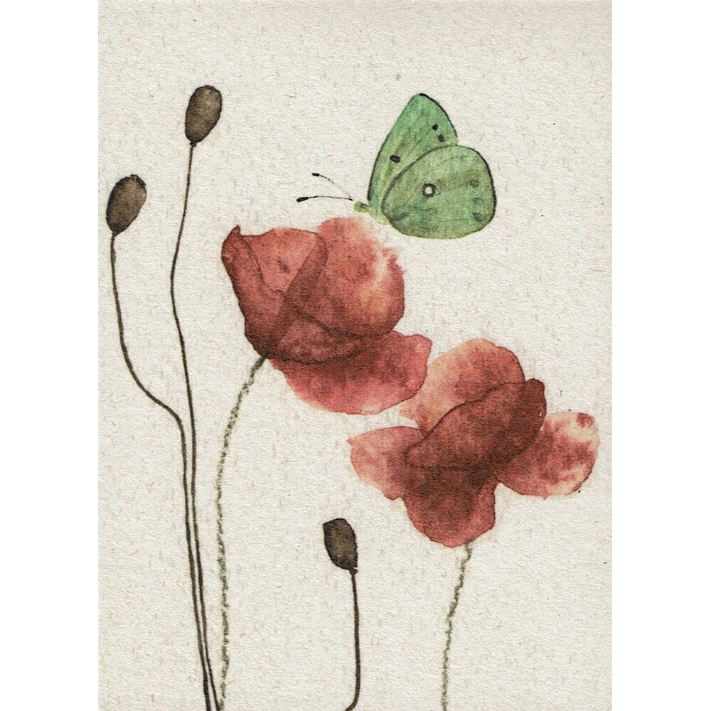 blocnote Klaproos Poppy