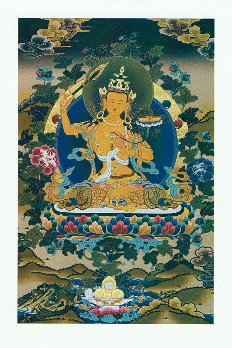 Postkaart Manjushri