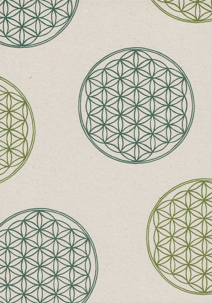 Schrijfblok A5 Flower of Life