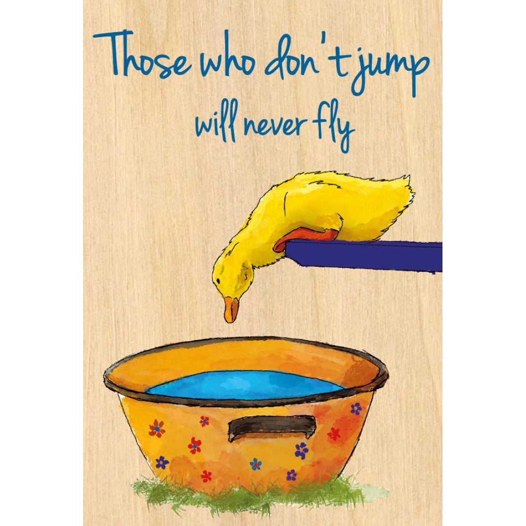 Duurzame magneet met eend