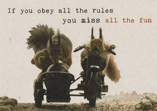 Postkaart If you obey