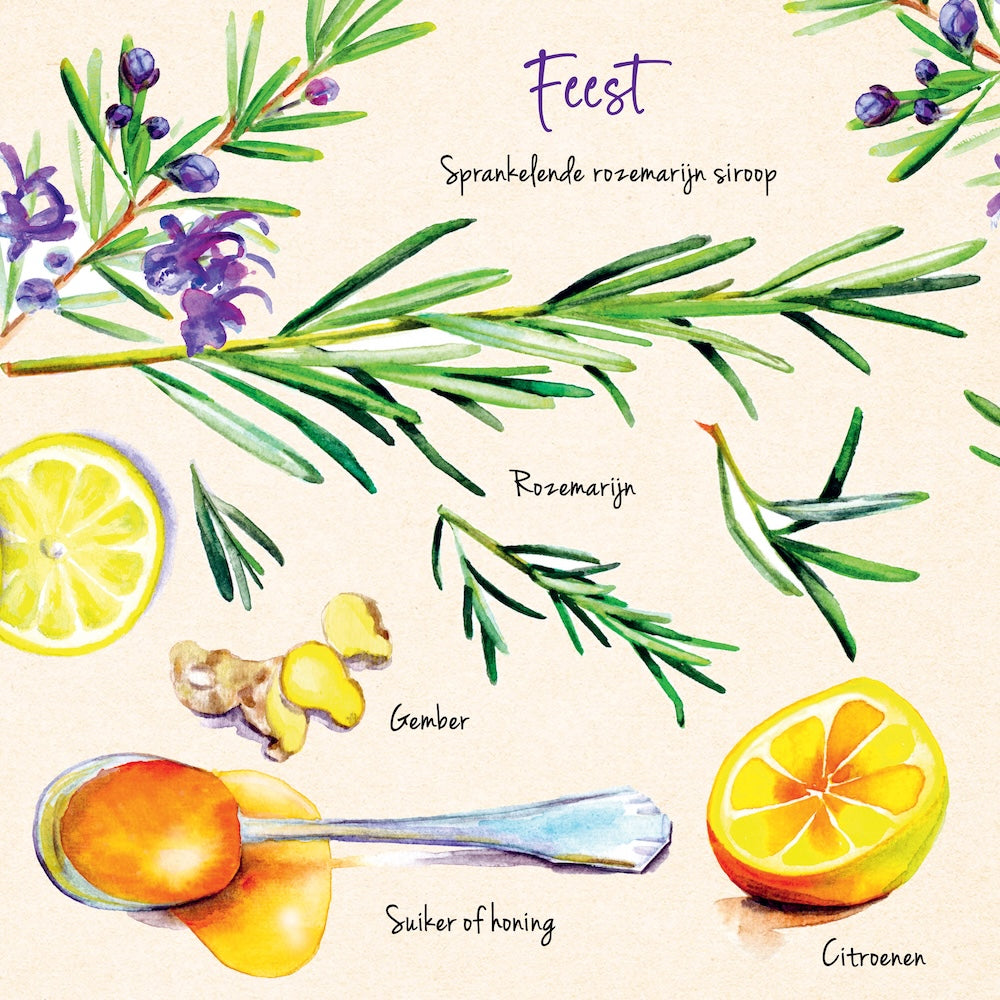 kruidenrecepten rozemarijn siroop