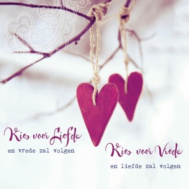 Postkaart Kies voor Liefde