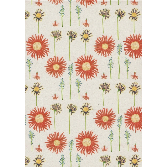 Notitieblok met bloemen A5