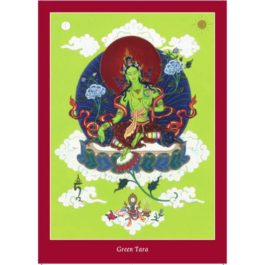 Postkaart Groene Tara