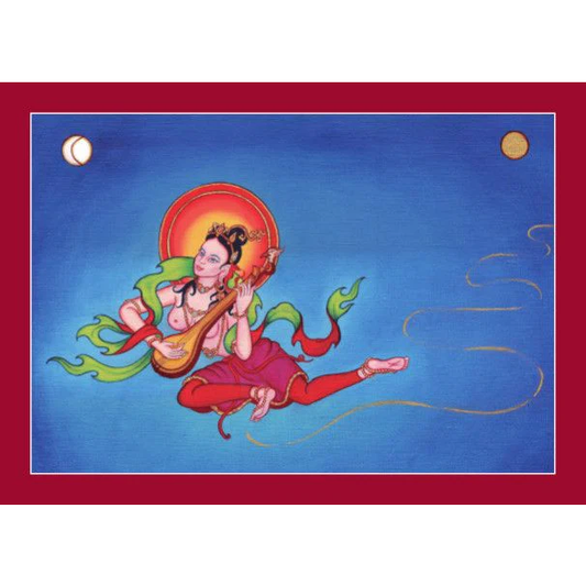 Postcard Offering Goddess Music