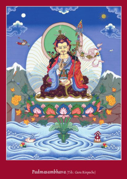 Postkaart Padmasambhava E