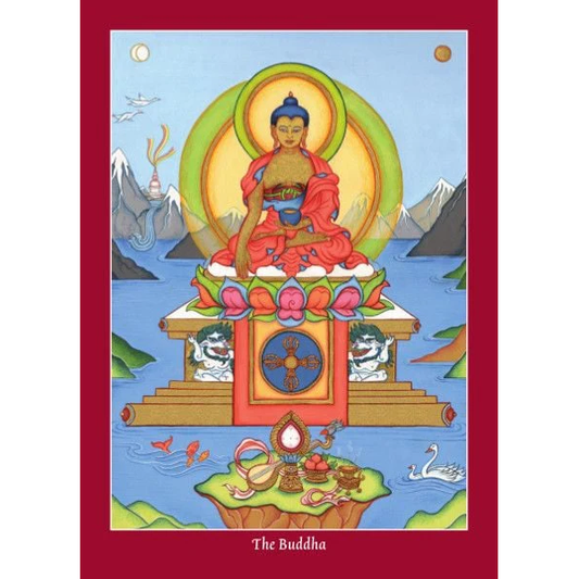 Postcard Shakyamuni Buddha