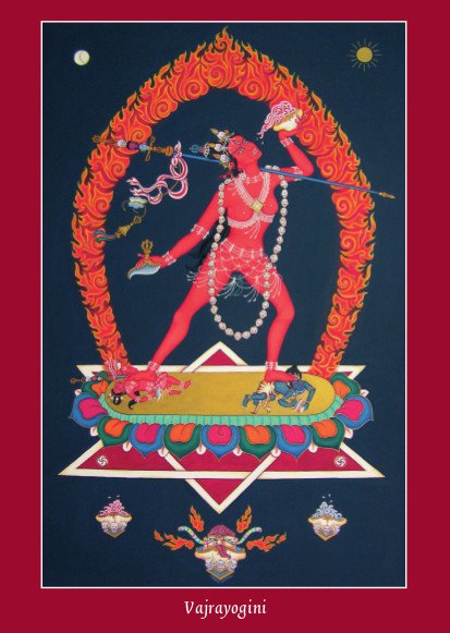 Postkaart Vajrayogini E