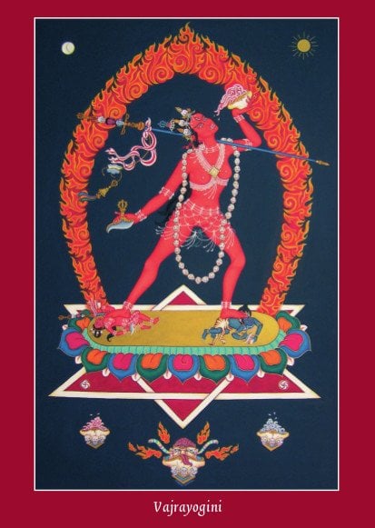 Postkaart Vajrayogini S