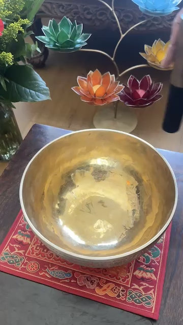 Klankschaal Bloem video