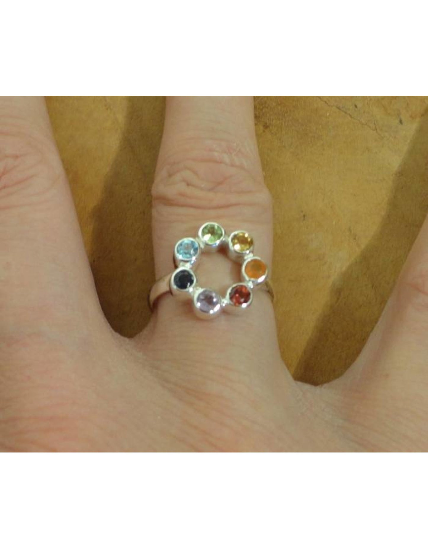 Ring zeven chakra's circle of happiness