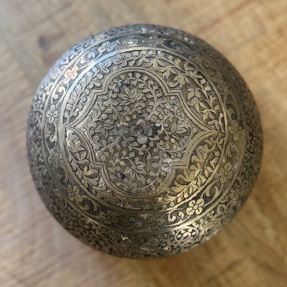 Klankschaal Lotus onderzijde