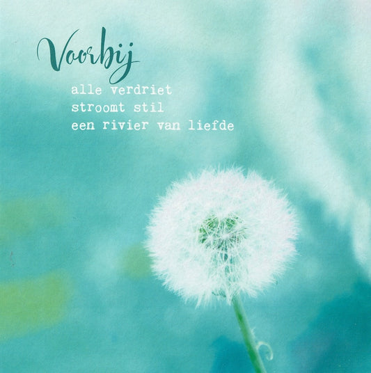 Postkaart Voorbij alle verdriet