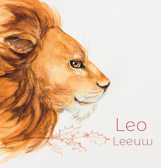 Postkaart Leeuw