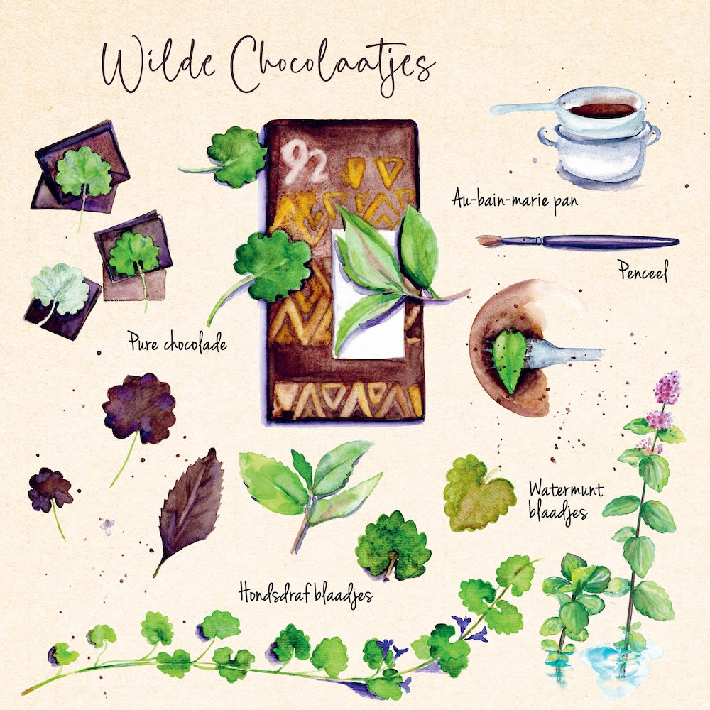 Wildplukrcepten wilde chocola