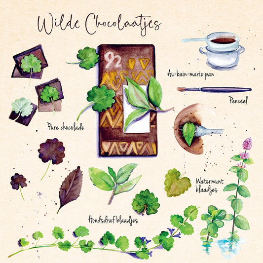 Wildplukrcepten wilde chocola