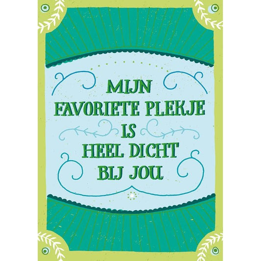 Magneet Mijn favoriete plek